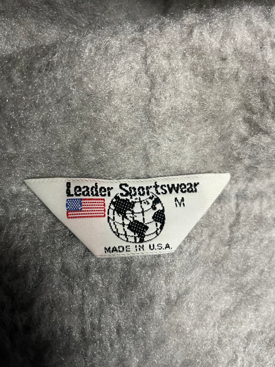 USA vintage Leader Sportwear  바시티 봄버 상품이미지6