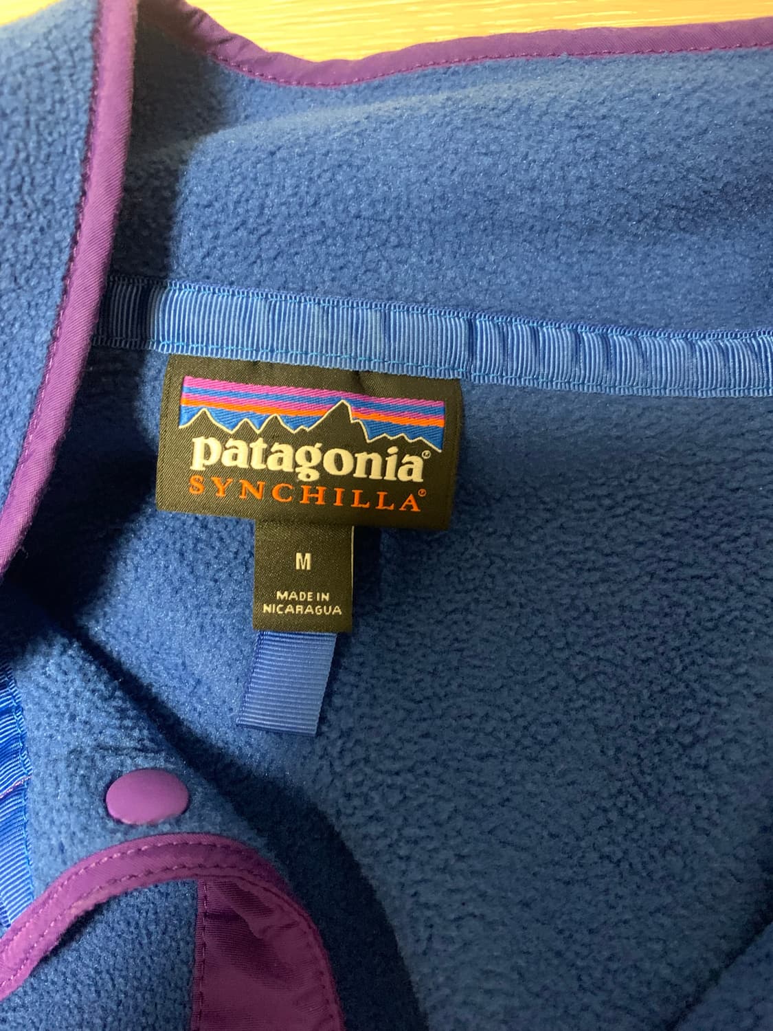 파타고니아 신칠라 헤비웨이트 슈페리얼 블루 m사이즈 상품이미지4