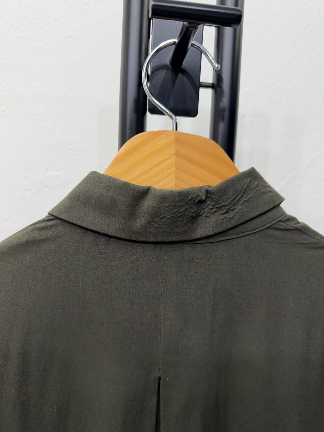 정품) maje 마쥬 카키색 셔츠 원피스 36 상품이미지6