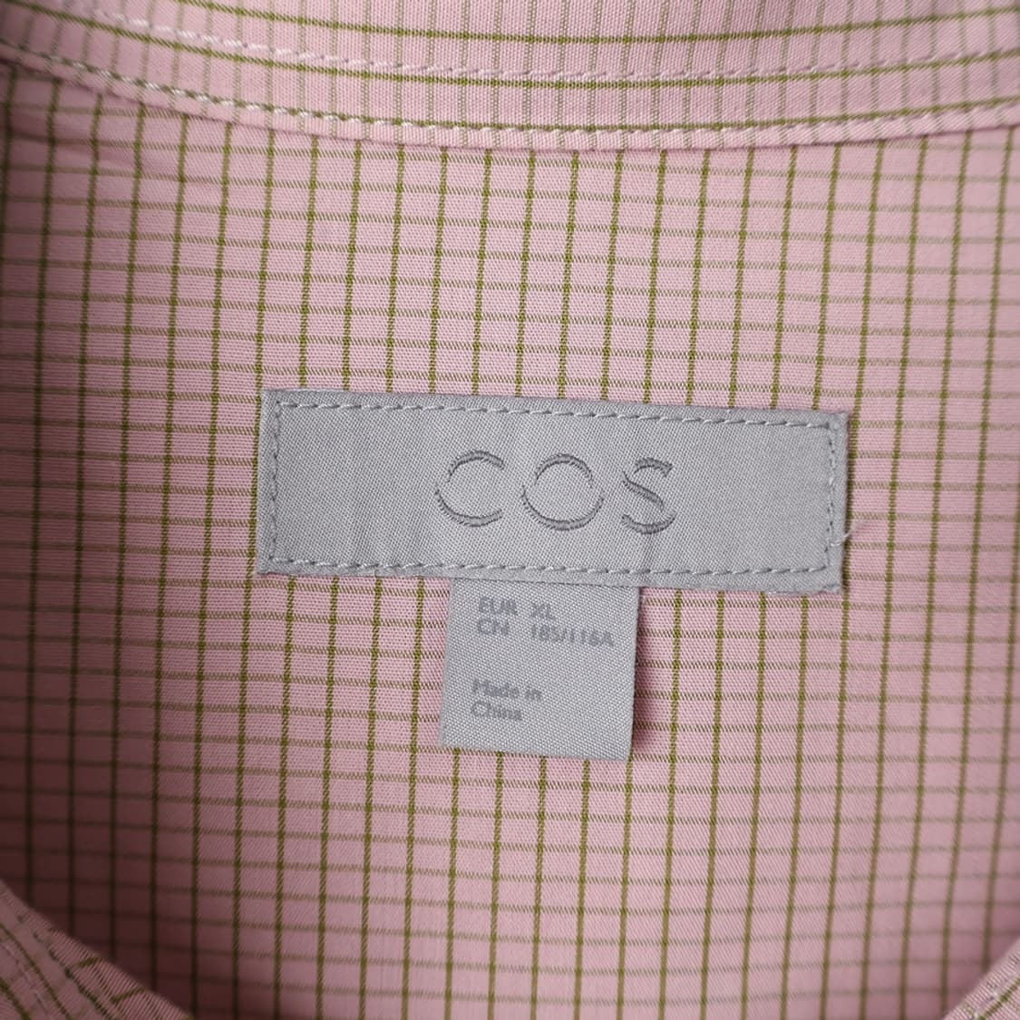 110/COS 코스 코튼 체크셔츠  상품이미지5