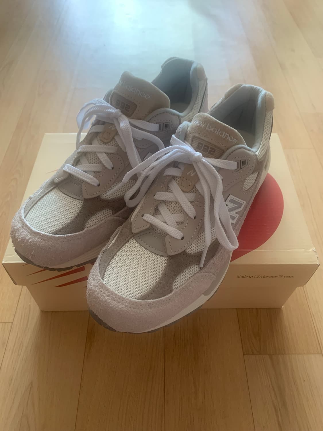 [265] 뉴발란스 992 메이드 인 USA 문락 머쉬룸 상품이미지7