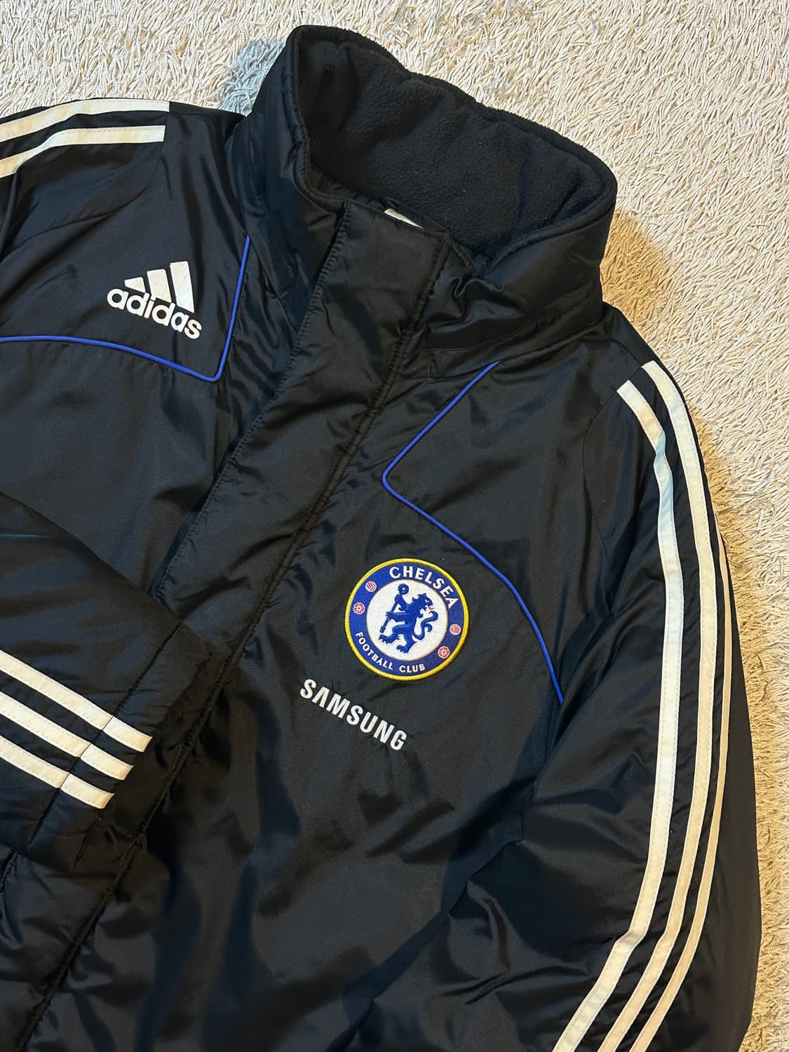 대장급) 아디다스 첼시 점퍼 패딩 블랙 상품이미지2