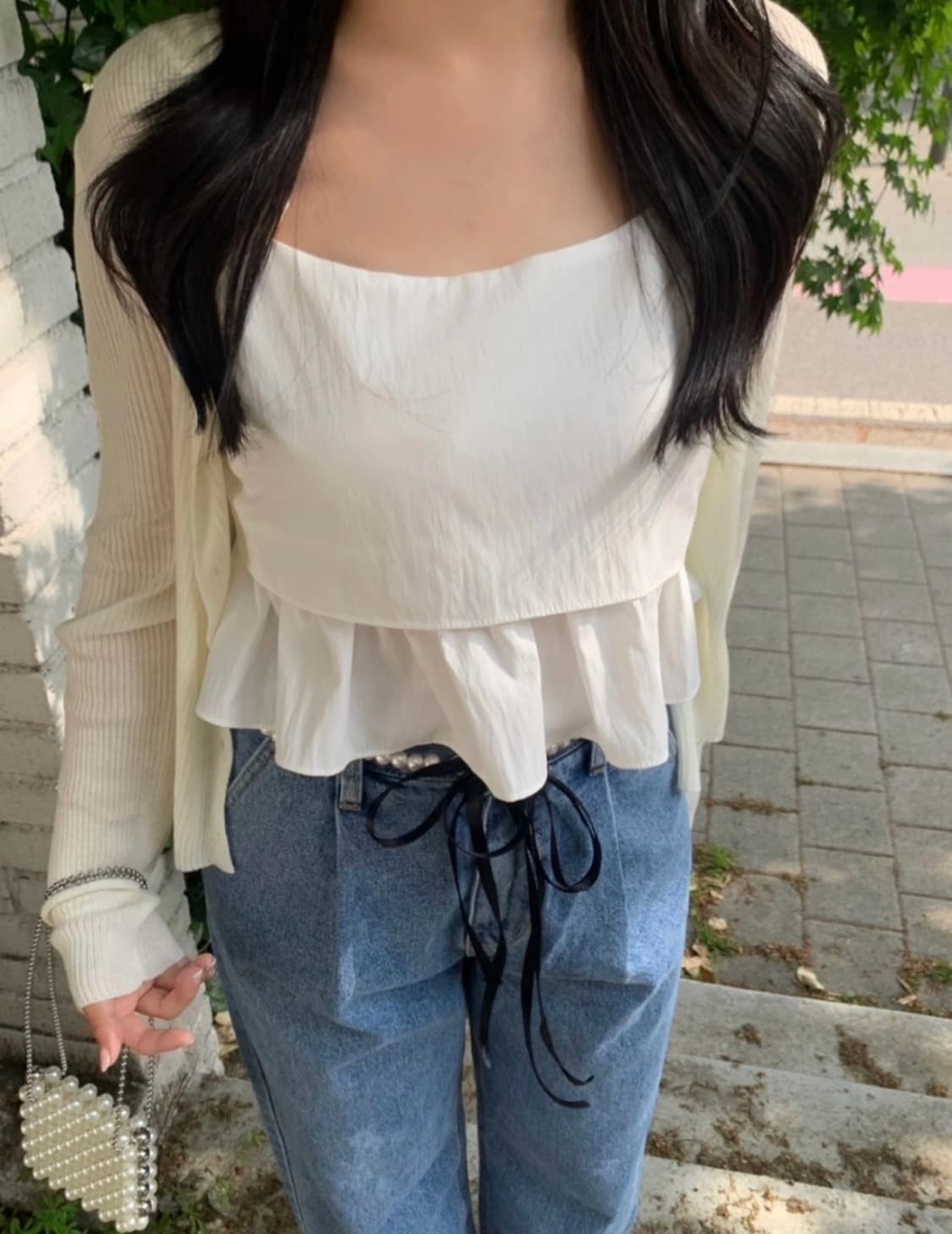 크롭뷔스티에 상품이미지1