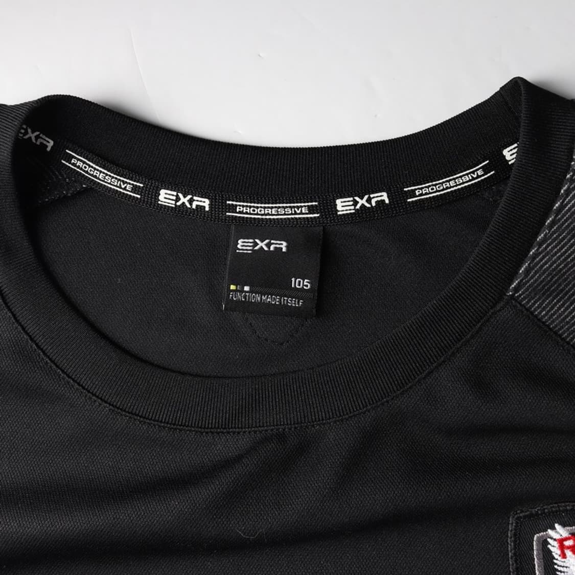 EXR 프로그레시브 레이싱 롱슬리브 블랙 XL 상품이미지5
