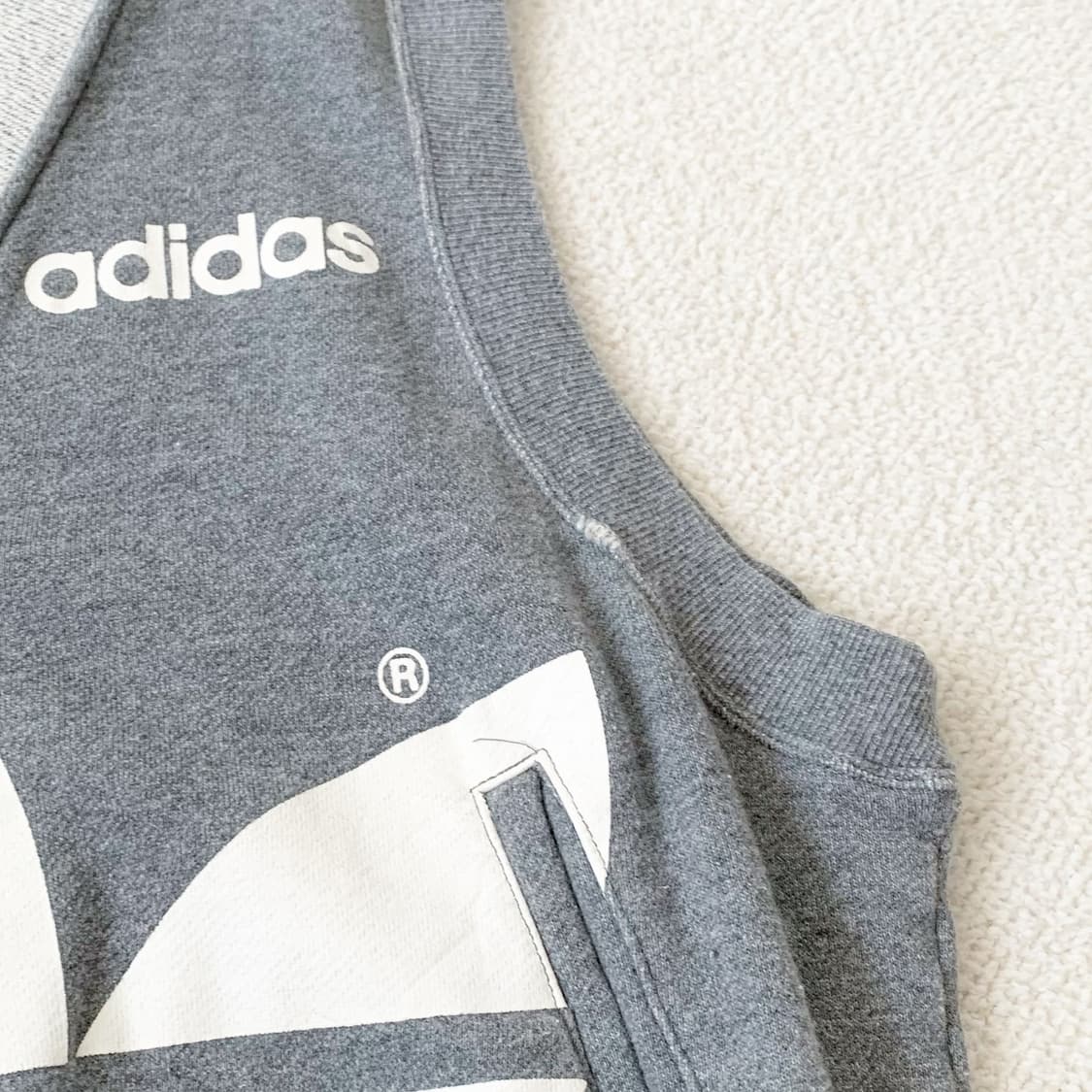 Adidas 아디다스 올드스쿨 파이어버드 조끼 집업 상품이미지3