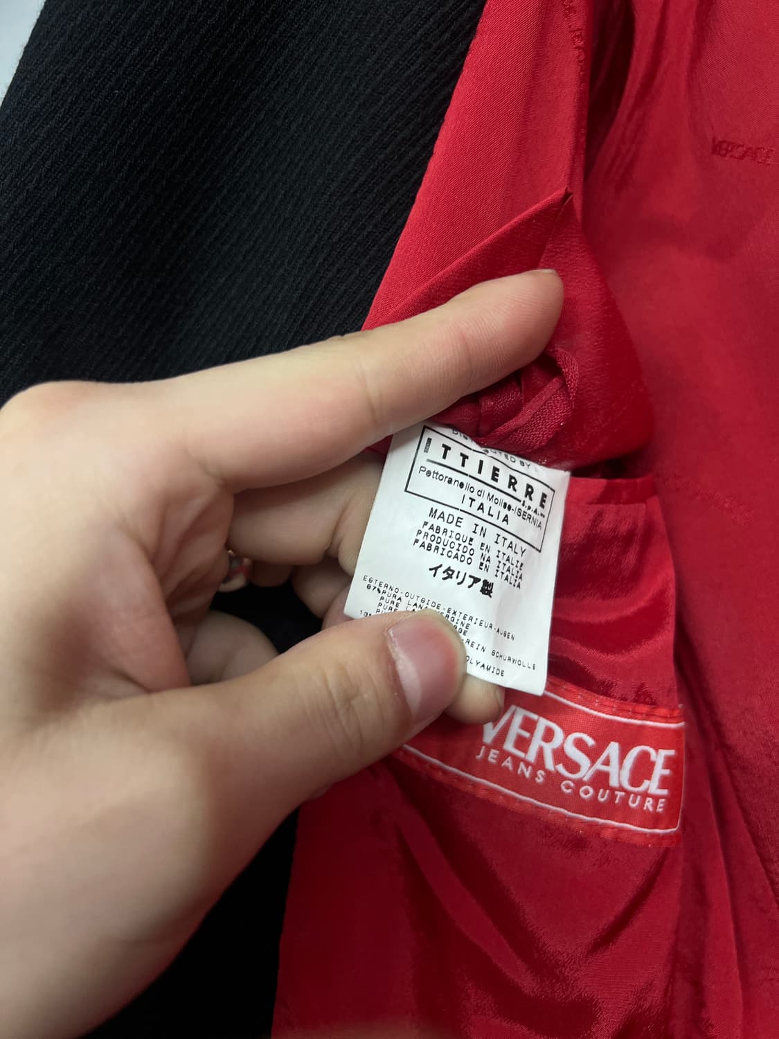 베르사체 나폴레옹 디테일 자켓 상품이미지7