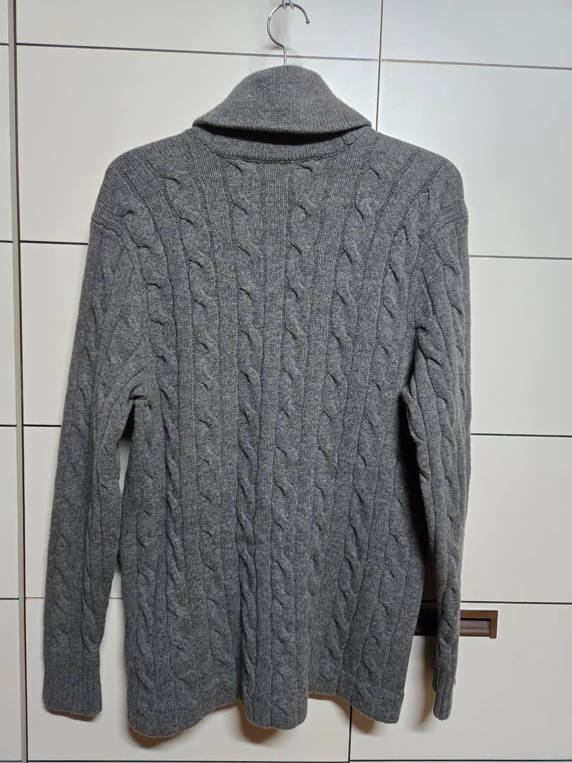 폴로 랄프로렌 숄카라 케이블 가디건(상태최상) 상품이미지5