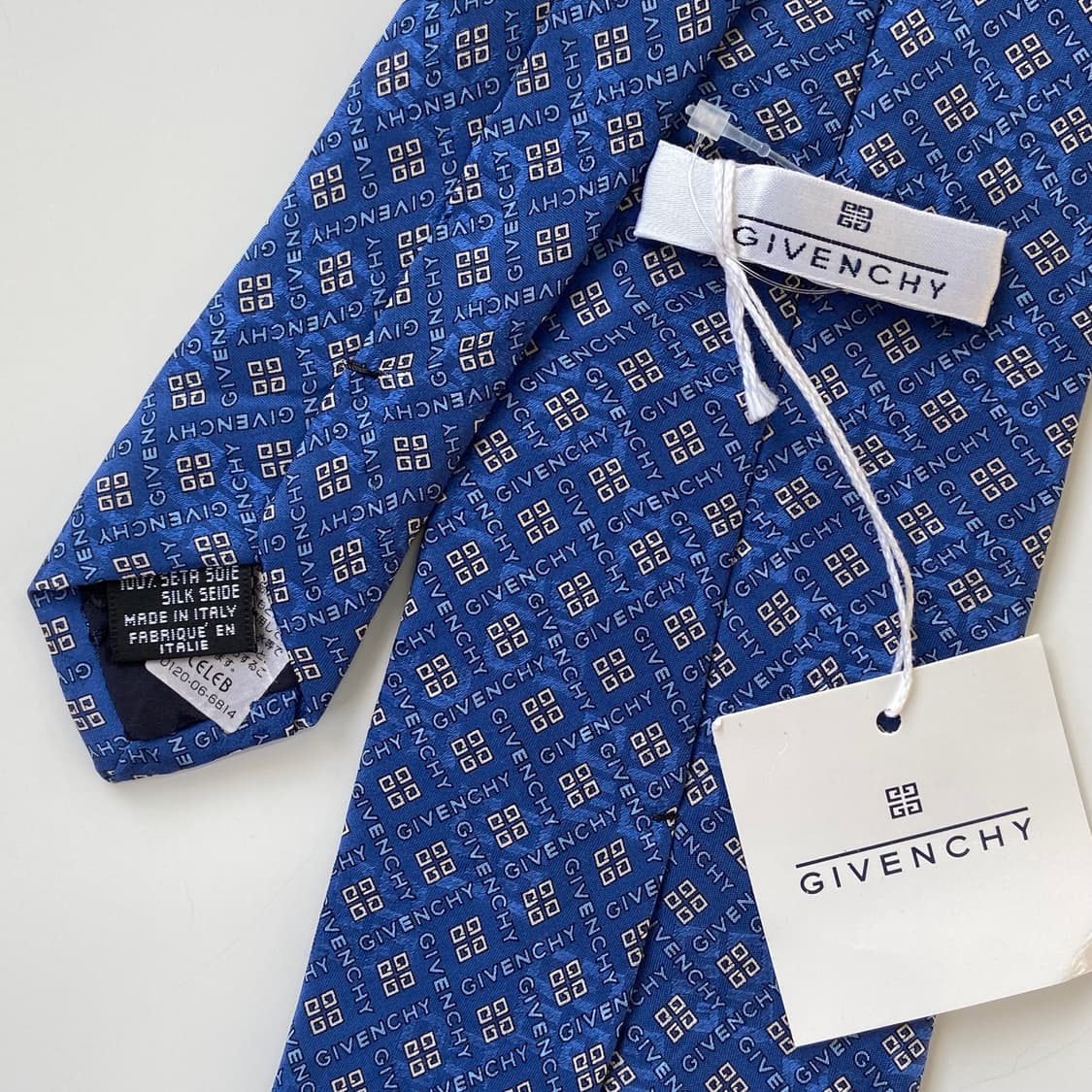 택 부착 미사용품 지방시 모노그램 정품 명품넥타이 (GIVENCHY) 상품이미지6