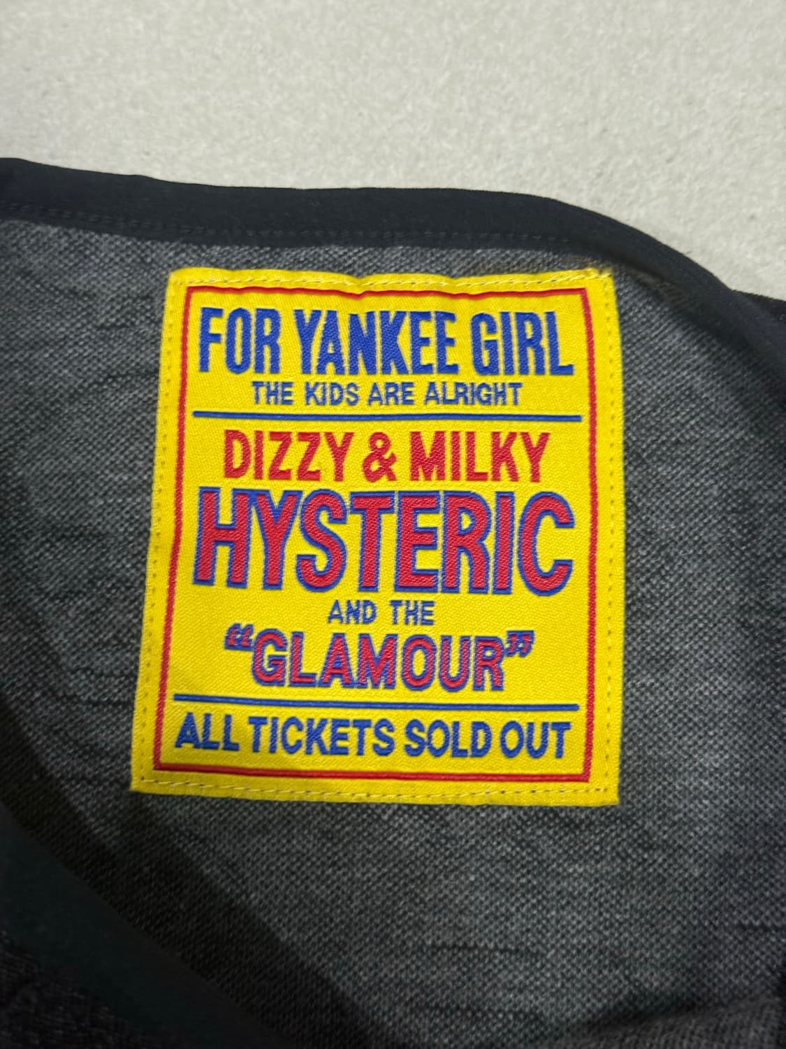 히스테릭 글래머 해골 보석 돈 패턴 음각 프린팅 자켓 상품이미지3