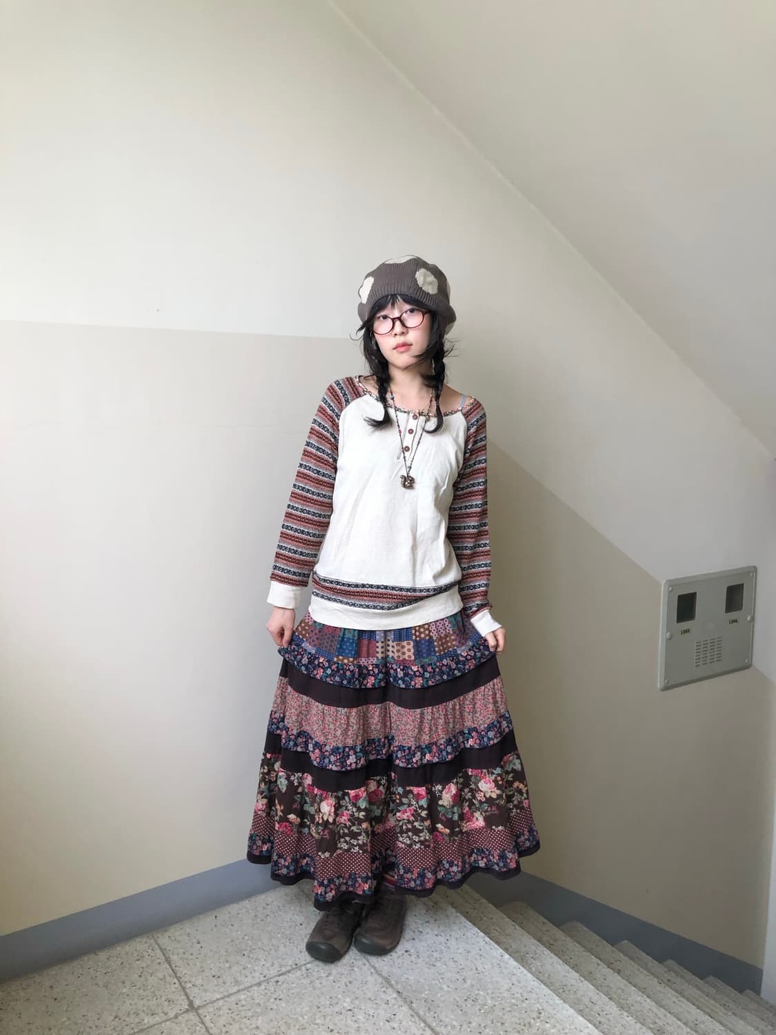 빈티지 모리걸 코디set 상품이미지3