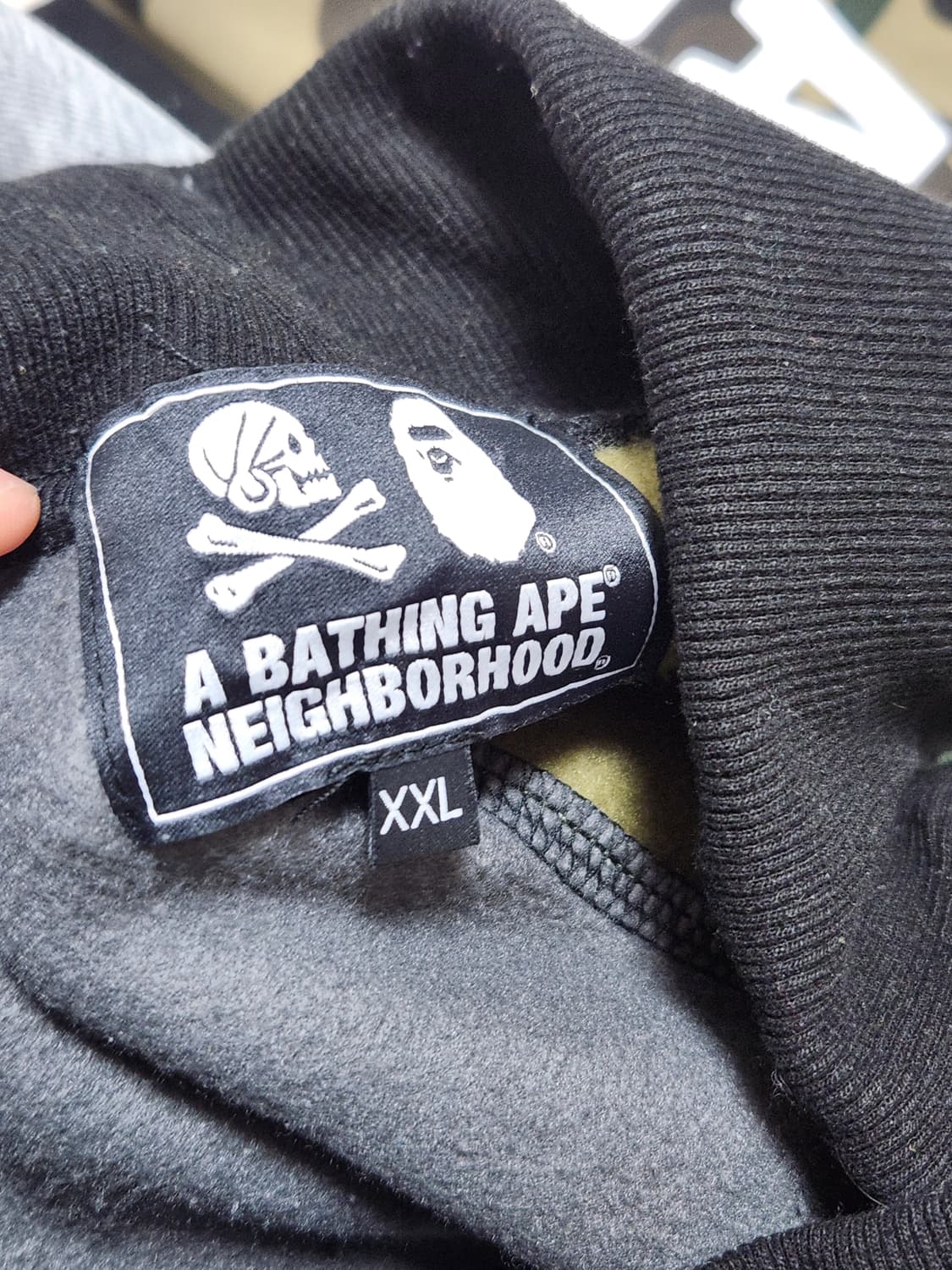 베이프×네이버후드 카모팬츠 상품이미지3