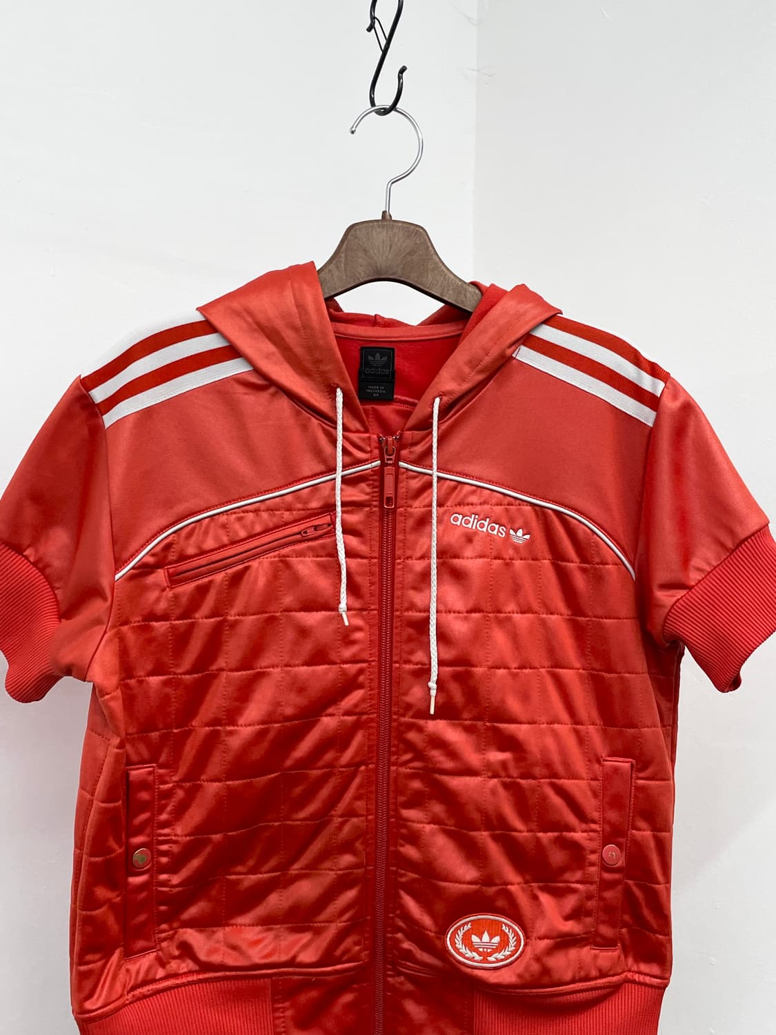 아디다스 올드스쿨 오렌지 하프 집업🍊 상품이미지6