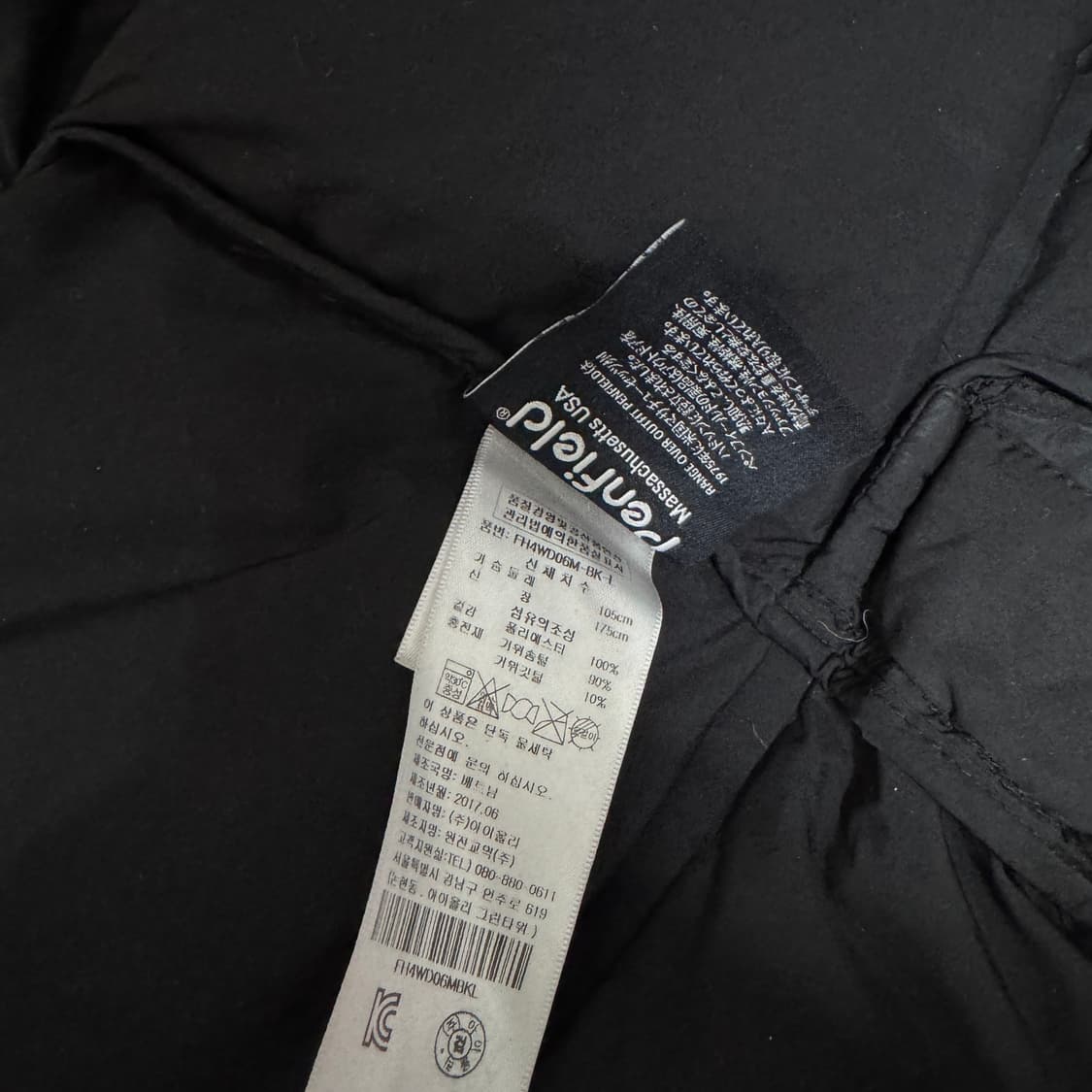 펜필드 구스다운 롱패딩 100 사이즈  상품이미지3