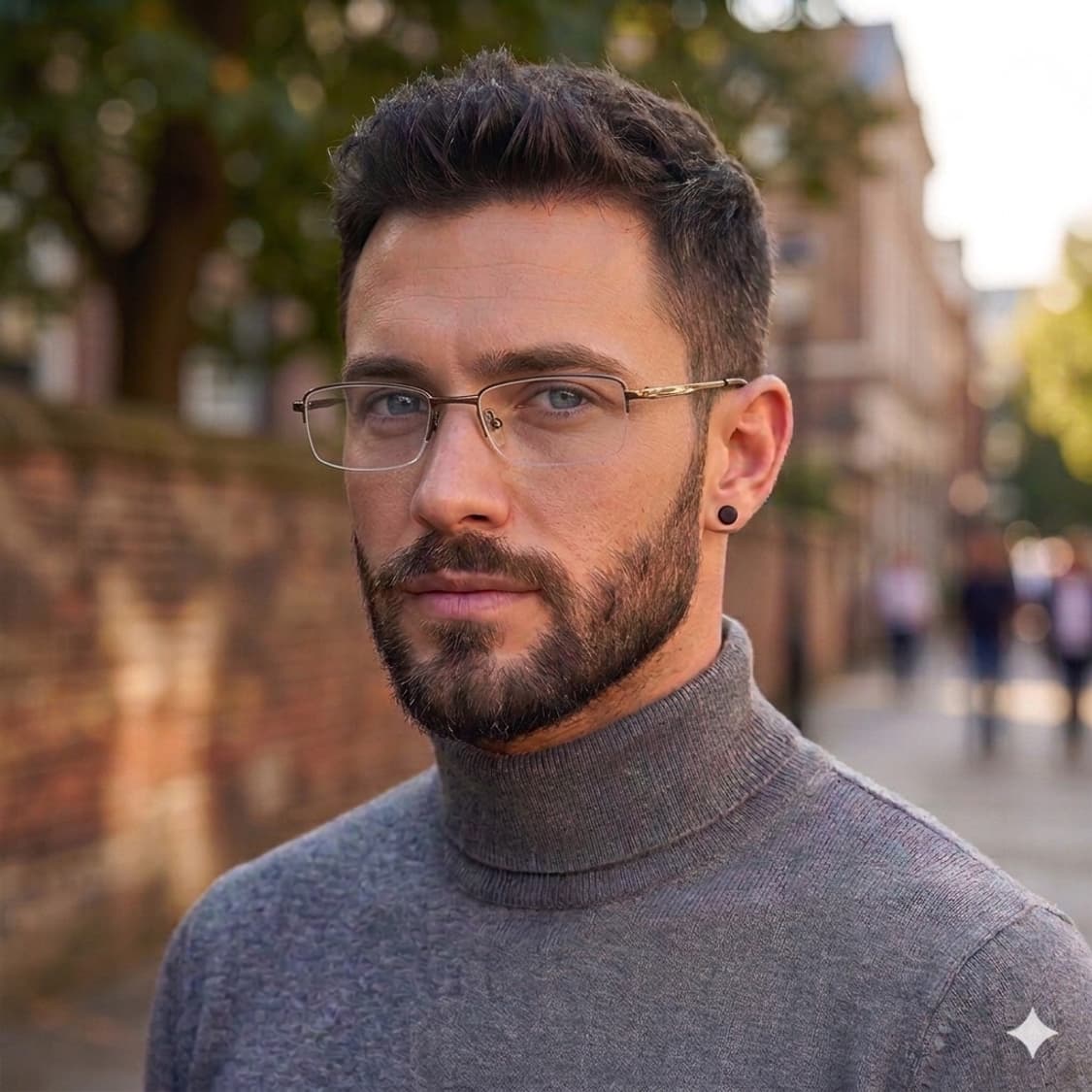 데드스탁고 프코어 & 오피스 사이렌 반무테 안경테 699 상품이미지9