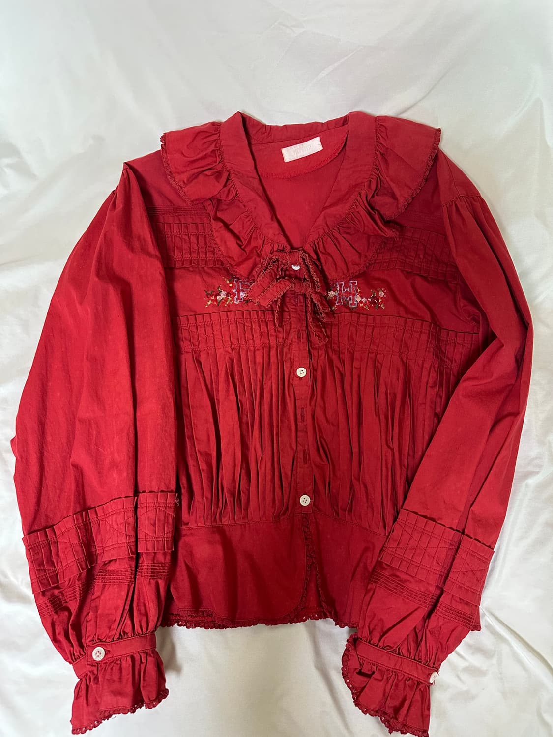 일본 빈티지 블라우스 상품이미지2