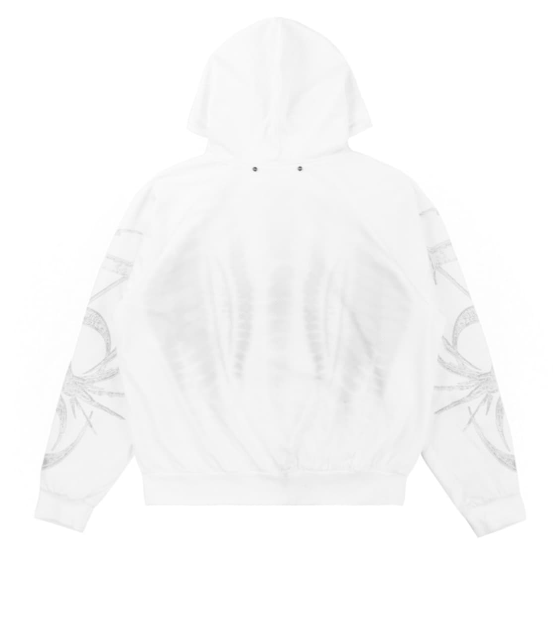 604서비스 리버시블 스포티 집업 후디 화이트 상품이미지2