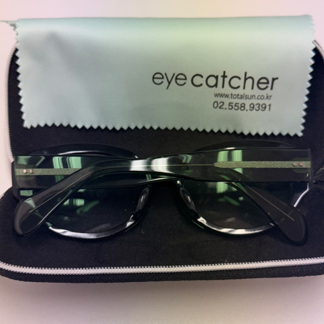 금자안경 가네코옵티컬 아세테이트 그린 판매 상품이미지6