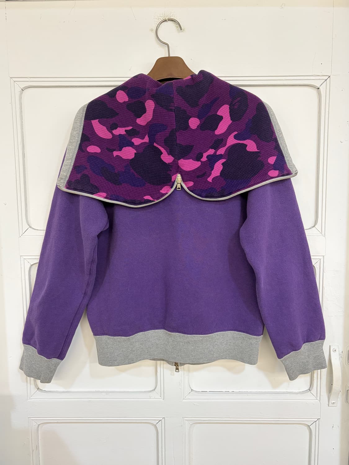 베이프 - 퍼플 컬러 후드집업 상품이미지8