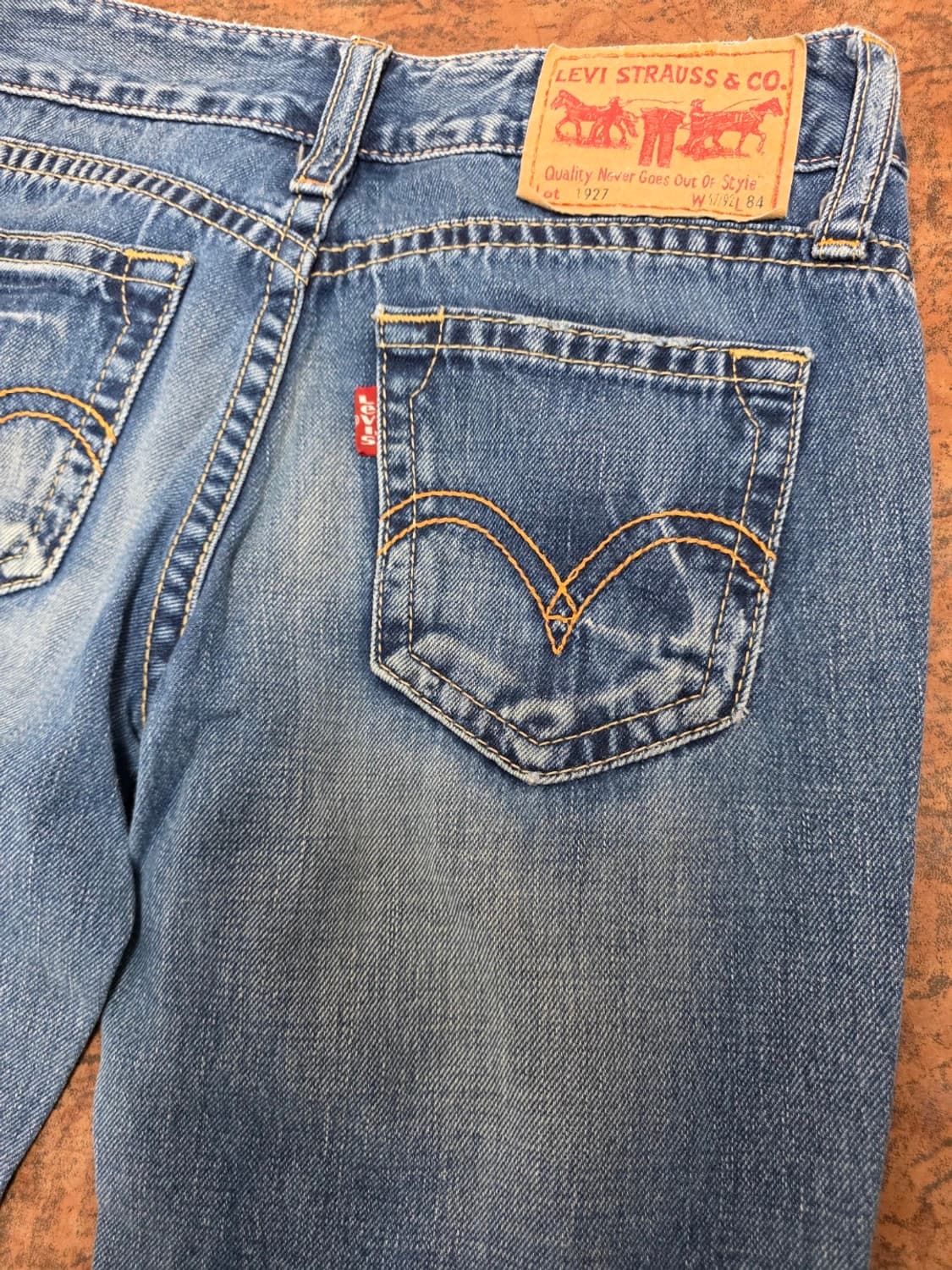 리바이스 1927 플레어핏 부츠컷 데님 팬츠 26 상품이미지2