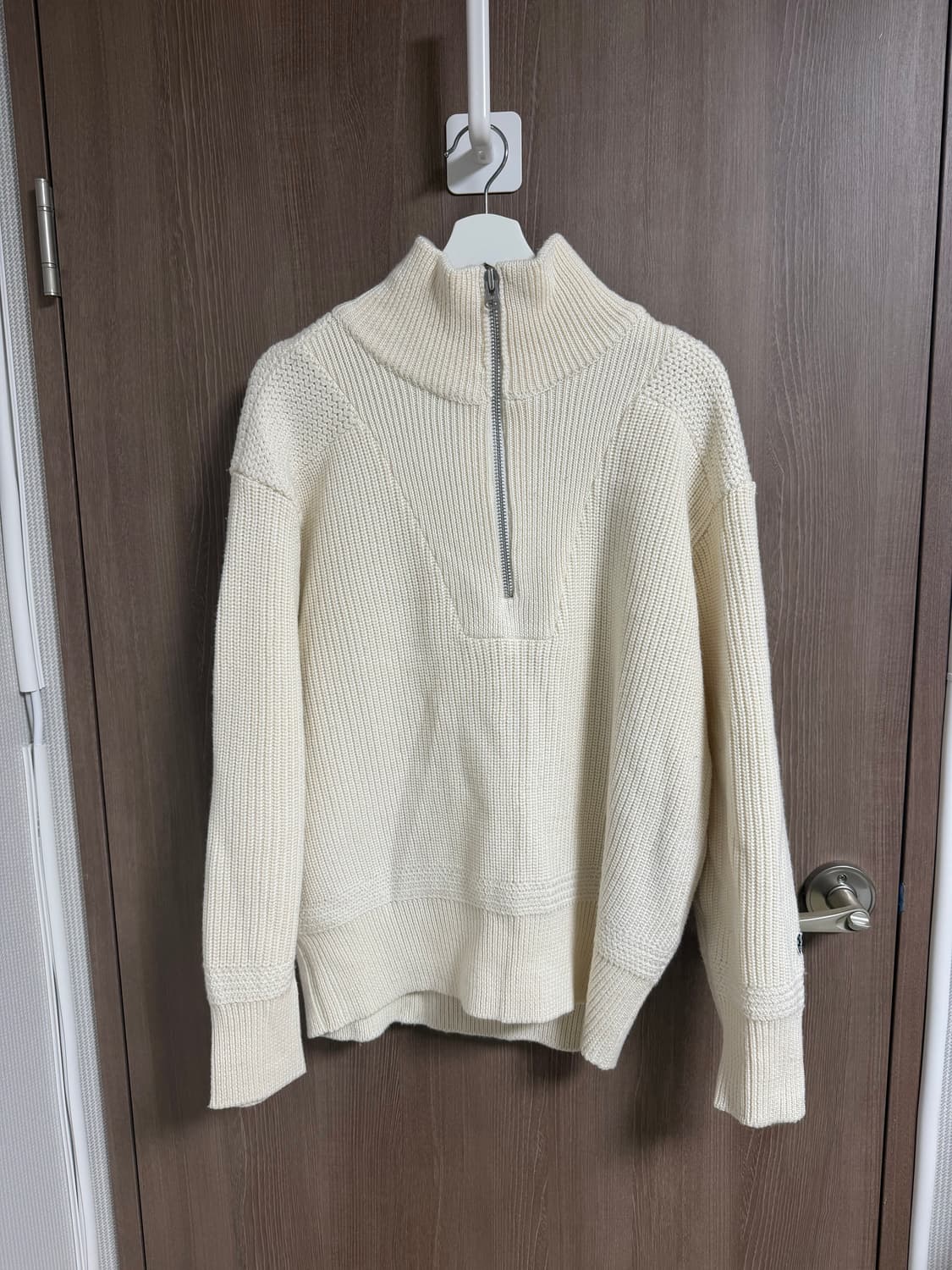 [M] 헤리티지플로스 하프집업 니트 상품이미지1