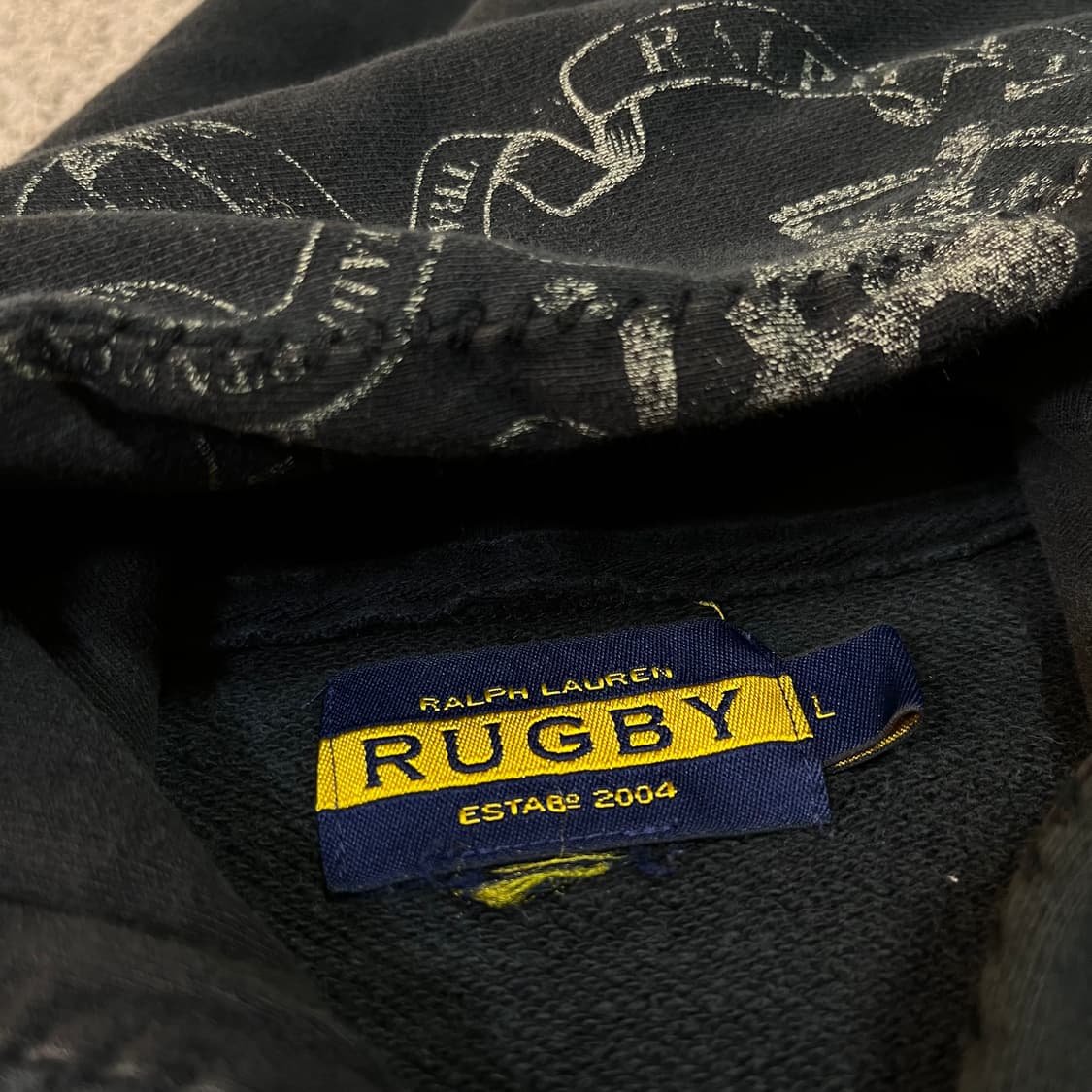 럭비 랄프 로렌 스컬 후드집업 상품이미지4