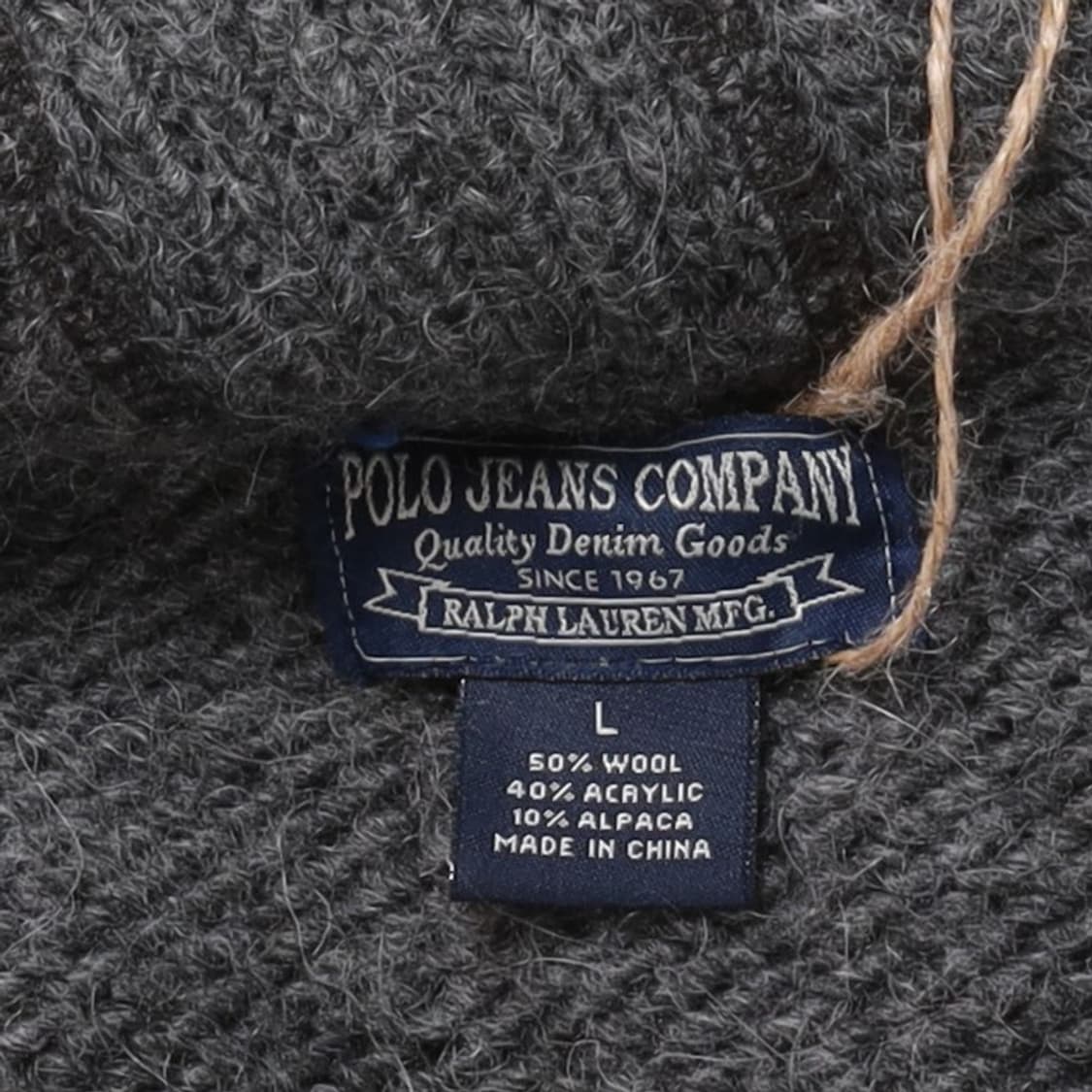 Polo Jeans Company Wool Zip Up Hood 
 상품이미지7