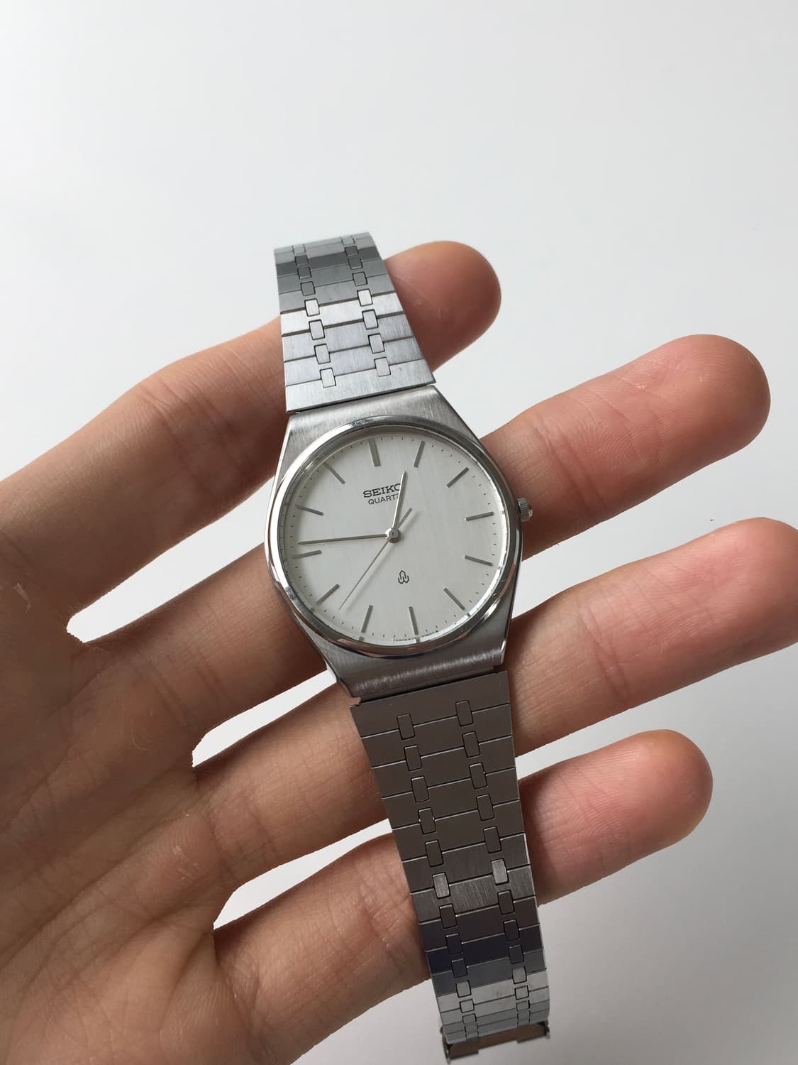 80s seiko chariot silver dial quartz 상품이미지3