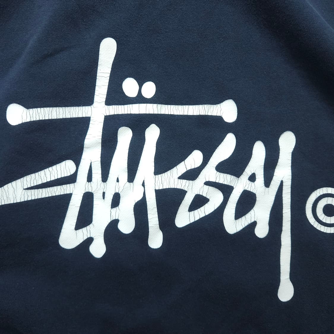 스투시 빅 스탁로고 후드티 M 상품이미지4