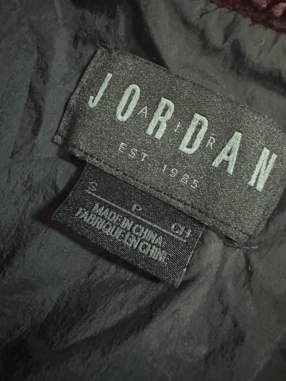 나이키 조던 컬러 블록 플리스 자켓 S 상품이미지3