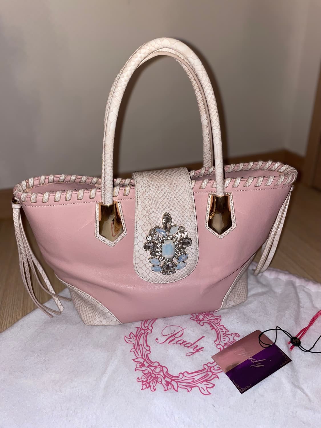 Rady 핑크 쥬얼리 갸루 토트백 상품이미지1