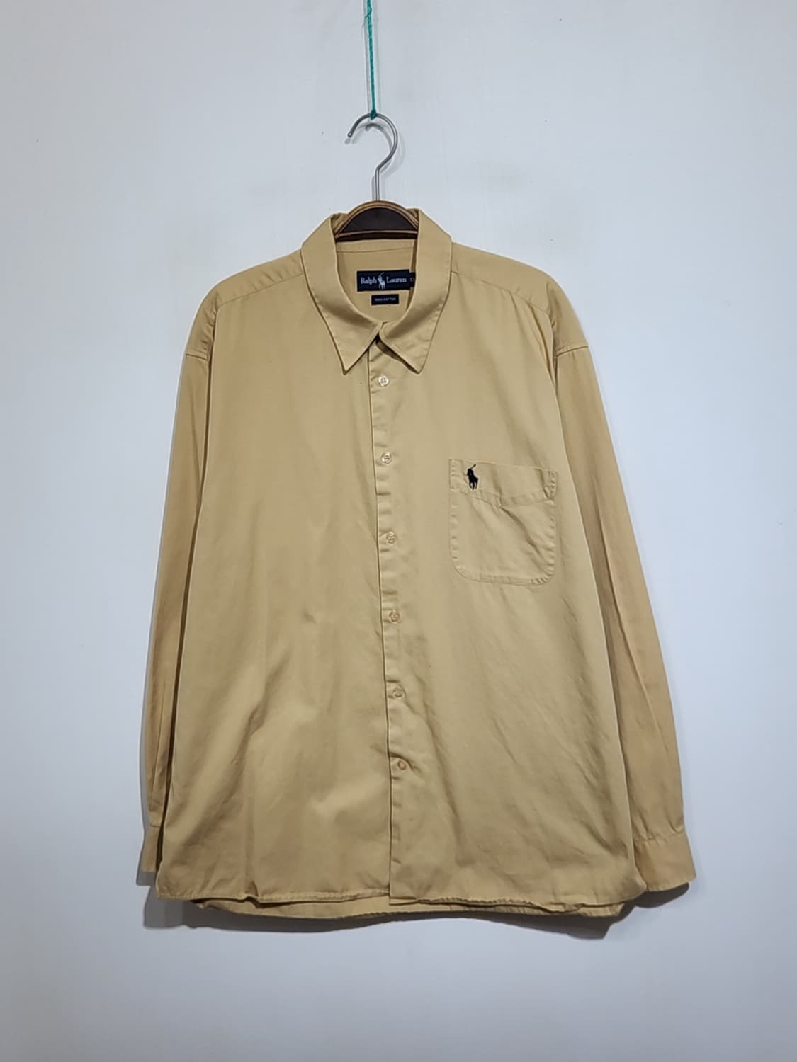 (XXL) 랄프로렌 폴로 남방 진베이지 셔츠 빅사이즈  상품이미지1