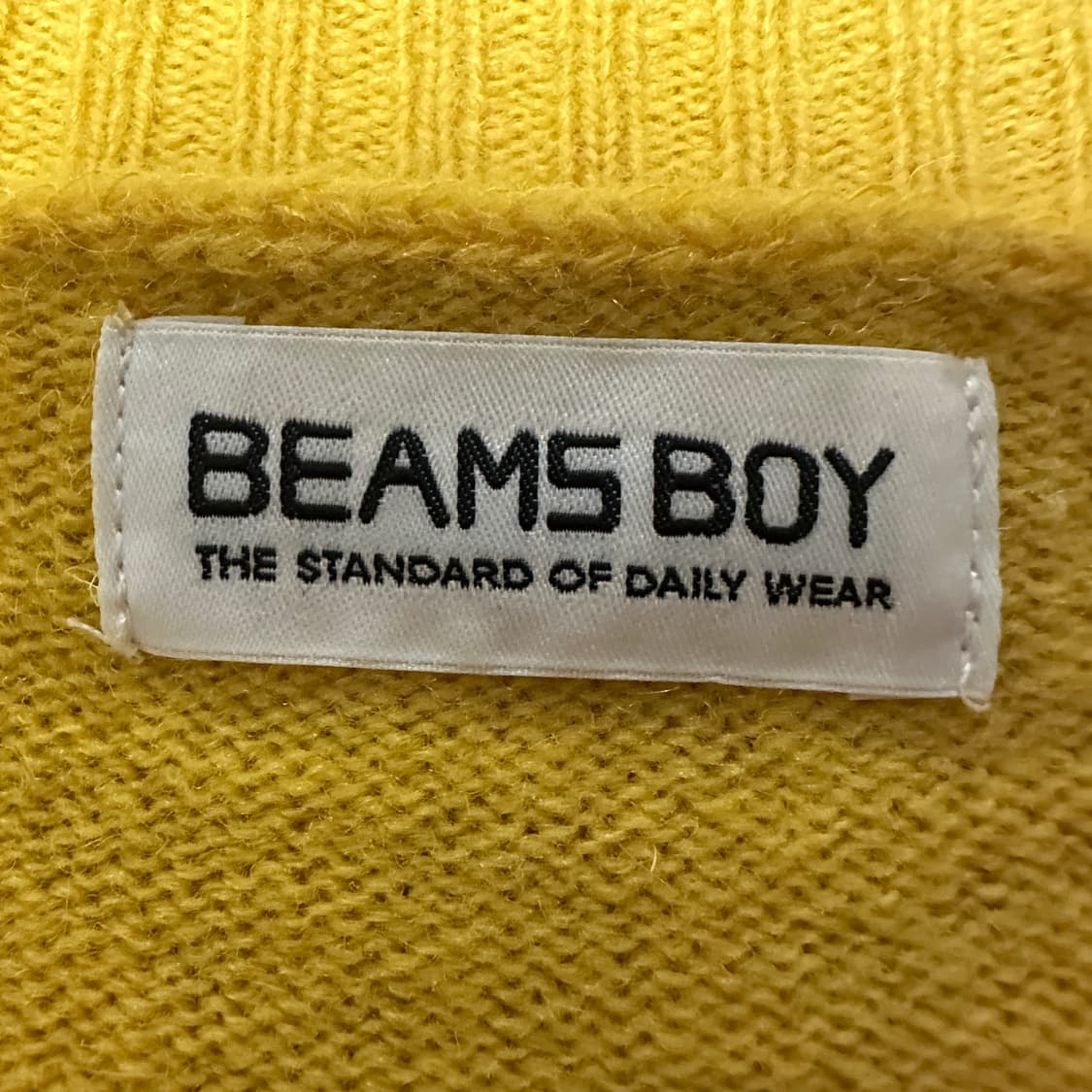 BEAMS BOY wool 100% knit sweater 상품이미지3