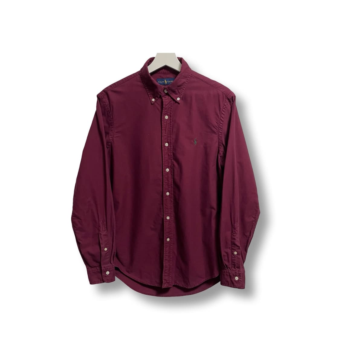 [S] 폴로 랄프로렌 클래식핏 옥스포드 셔츠 버건디 상품이미지1