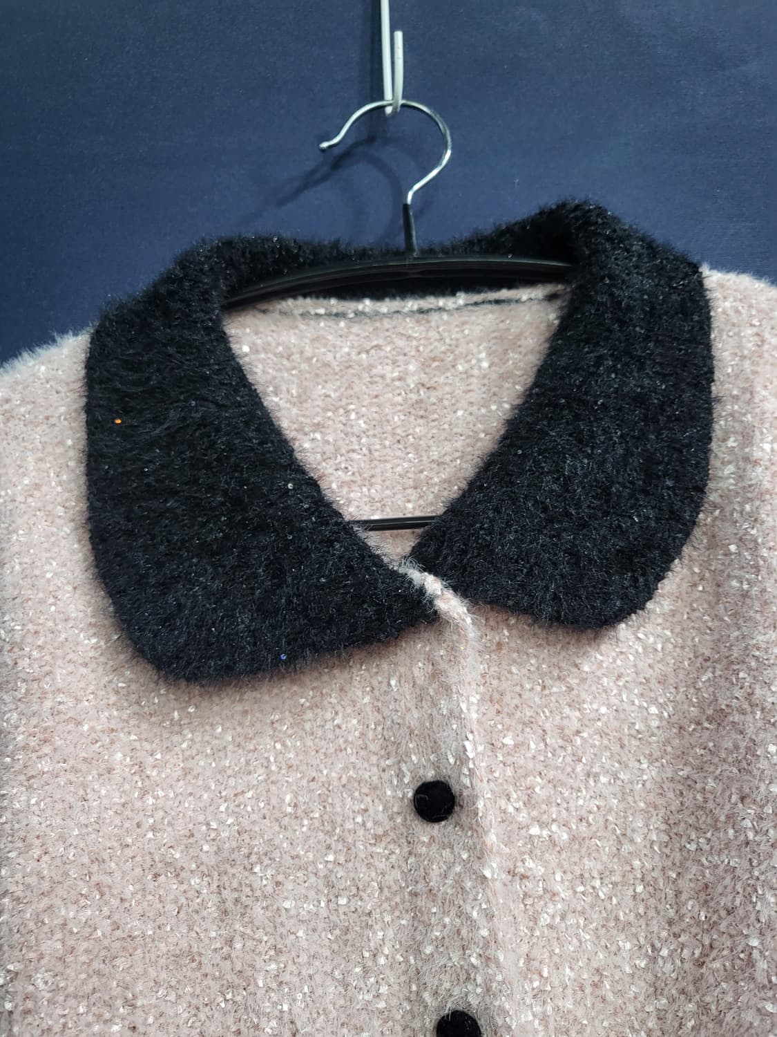 르샵 카라 펄 트위드 가디건 상품이미지3