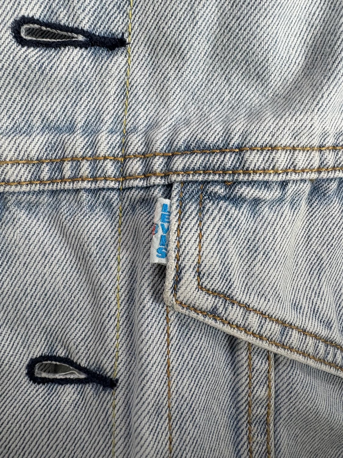 Levis x Simpson 데님 트러커 자켓 XL 상품이미지5