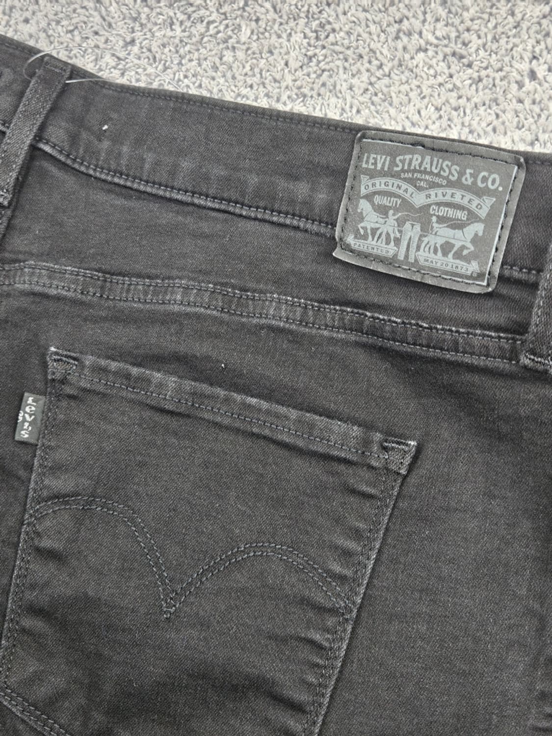 리바이스 블랙 진 데님 팬츠 ( 34X30 ) / 11558 상품이미지8