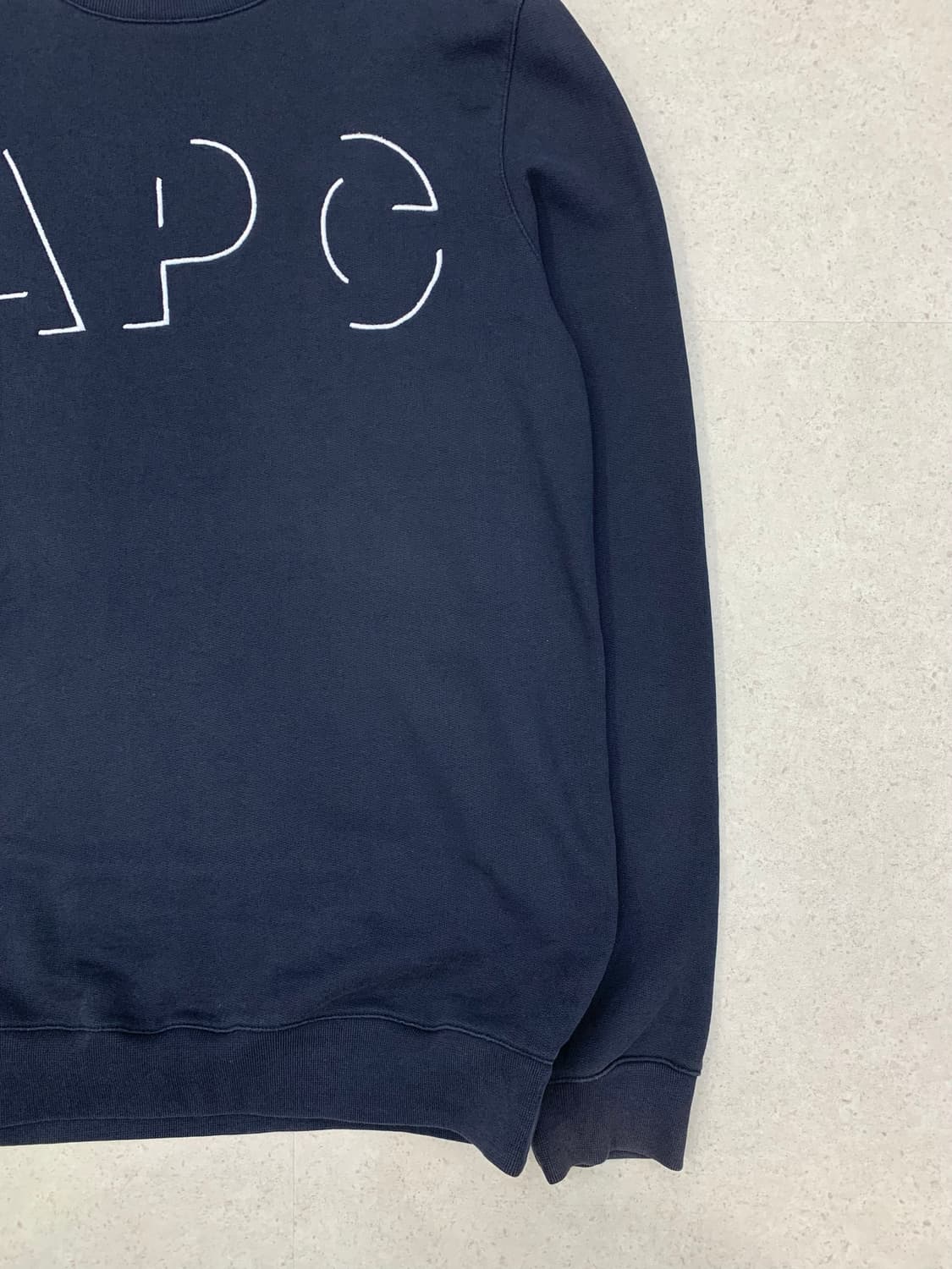 A.P.C 아페쎄 빅로고 스웻셔츠 상품이미지3