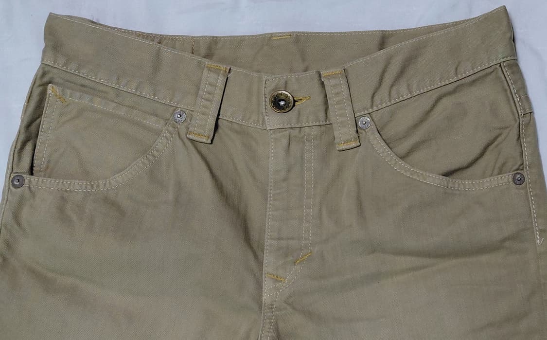 [32] 에드윈(EDWIN) 빈티지 웨스턴 지퍼 디테일 하프 팬츠 상품이미지2