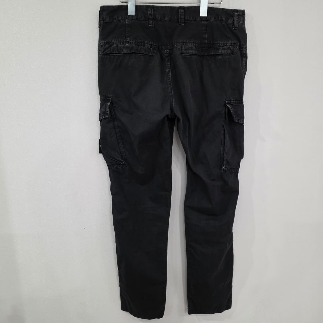 스톤아일랜드 블랙 카고 팬츠 31 상품이미지5