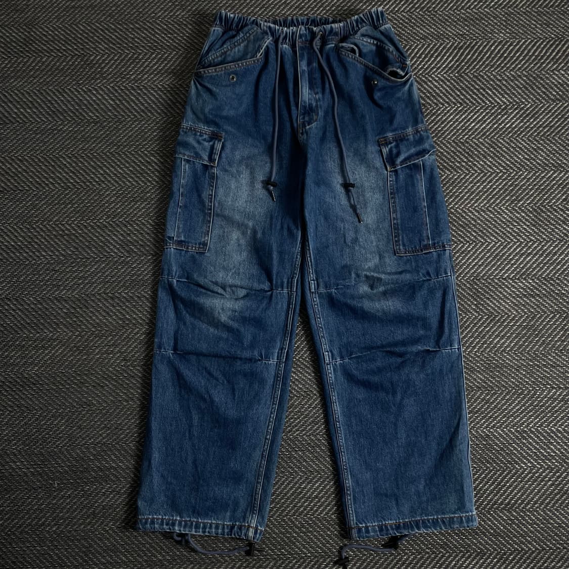 아웃스탠딩 멀티포켓 데님 퍼티그 팬츠y 3137 상품이미지2