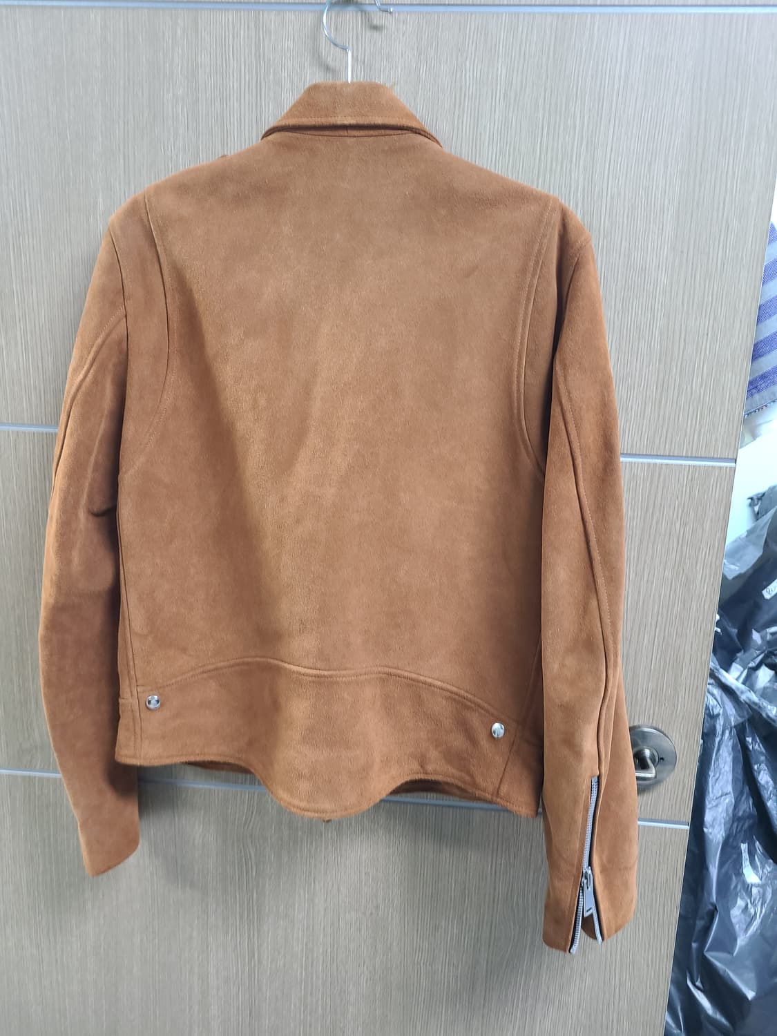 산드로옴므 카프 스웨이드 라이더자켓  상품이미지4