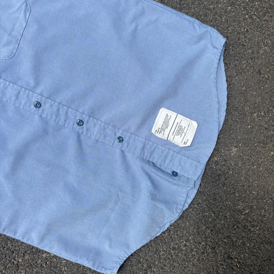 90년대 미해군 유틸리티 워크 셔츠 상품이미지5