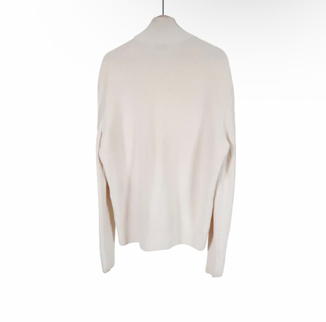 [XL] 몽클레어 남성 와펜 니트 집업 패딩 울 가디건 자켓 아이보리 상품이미지2