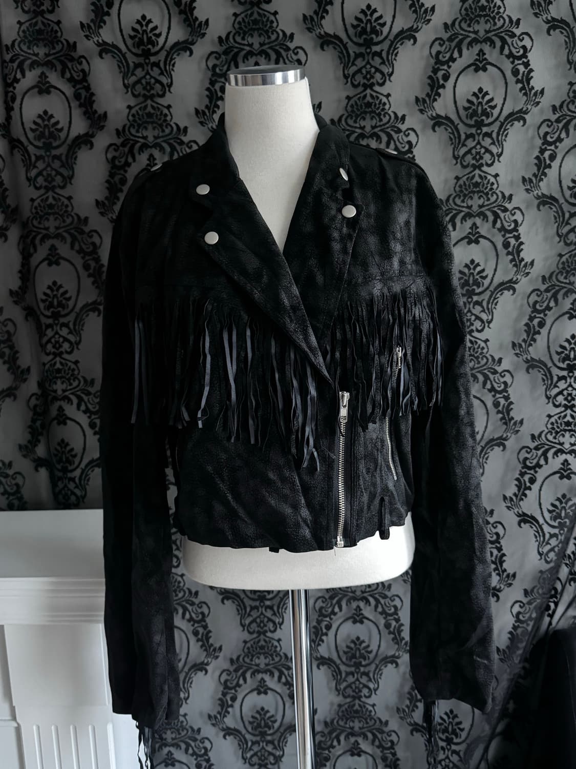 보헤미안 서울 프린지 태슬 자켓  상품이미지1