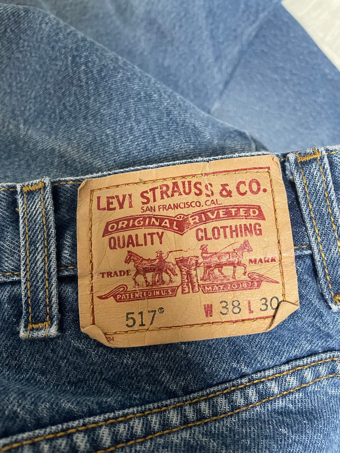 [38] 리바이스517 부츠컷 진 상품이미지3