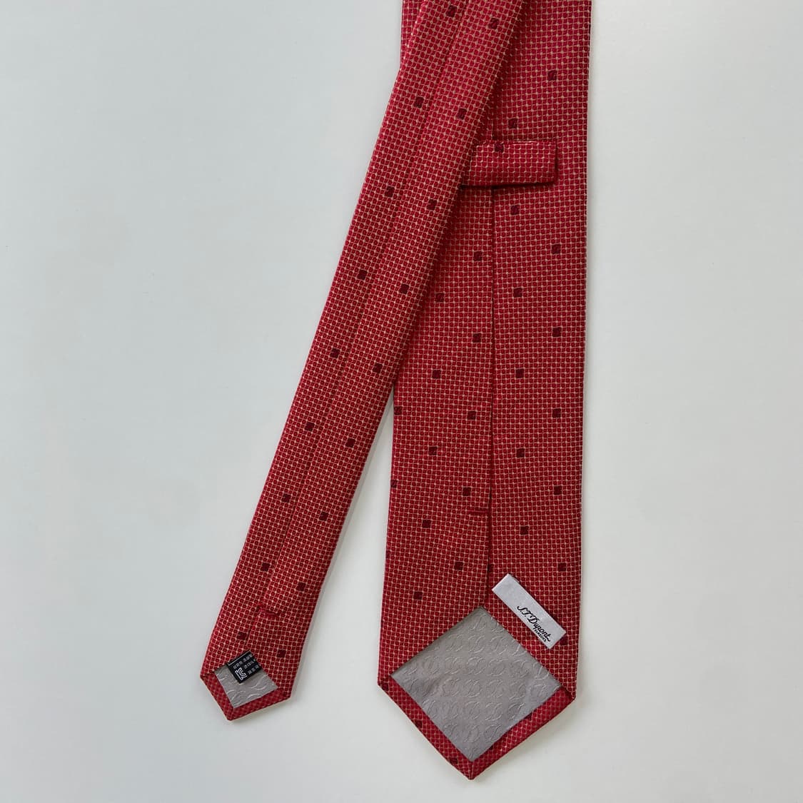 듀퐁(Dupont) 명품 정품 모노그램 넥타이 8.7cm 상품이미지2
