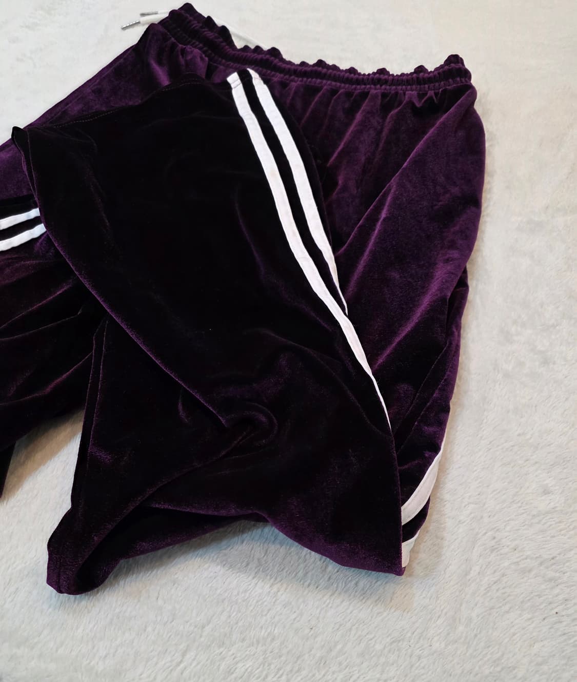 (남녀공용) 벨벳 츄리닝 바지 상품이미지6