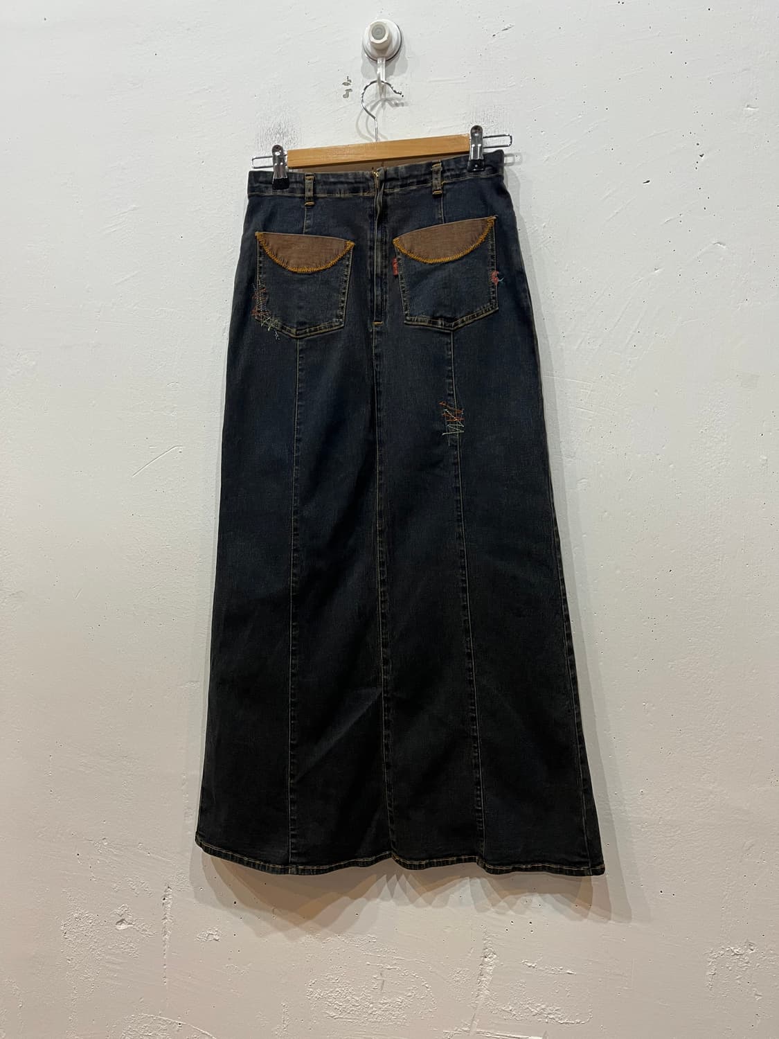 CA CEST CA JPN 스티치 롱스커트 치마  상품이미지2