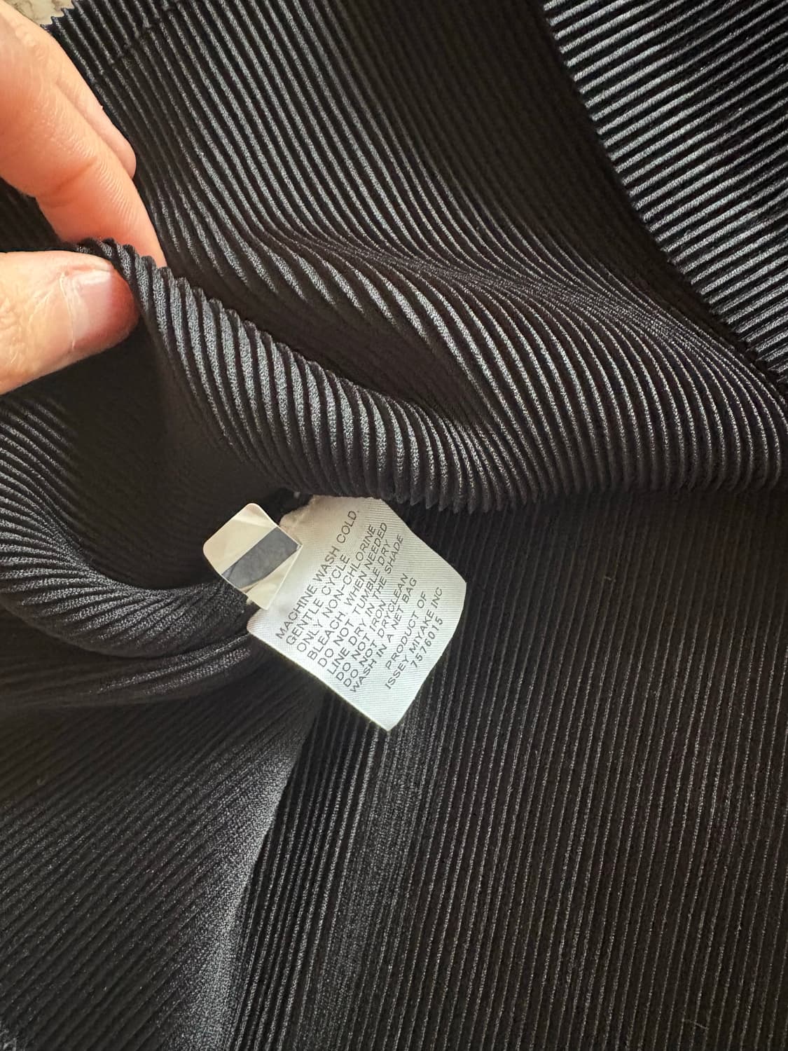 플리츠플리즈 미스트 블랙 사이즈5 상품이미지3