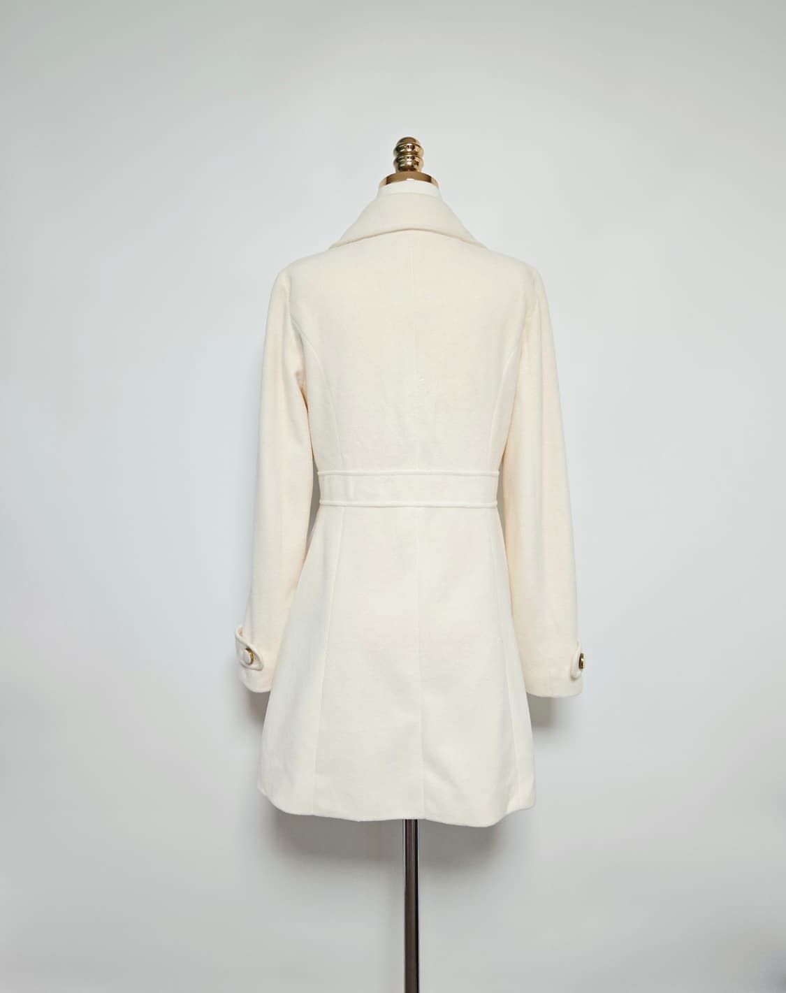 리즈리사 아이보리 코트 상품이미지5